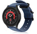 Bracelet nylon boucle Samsung Galaxy Watch 5 Pro (bleu)
