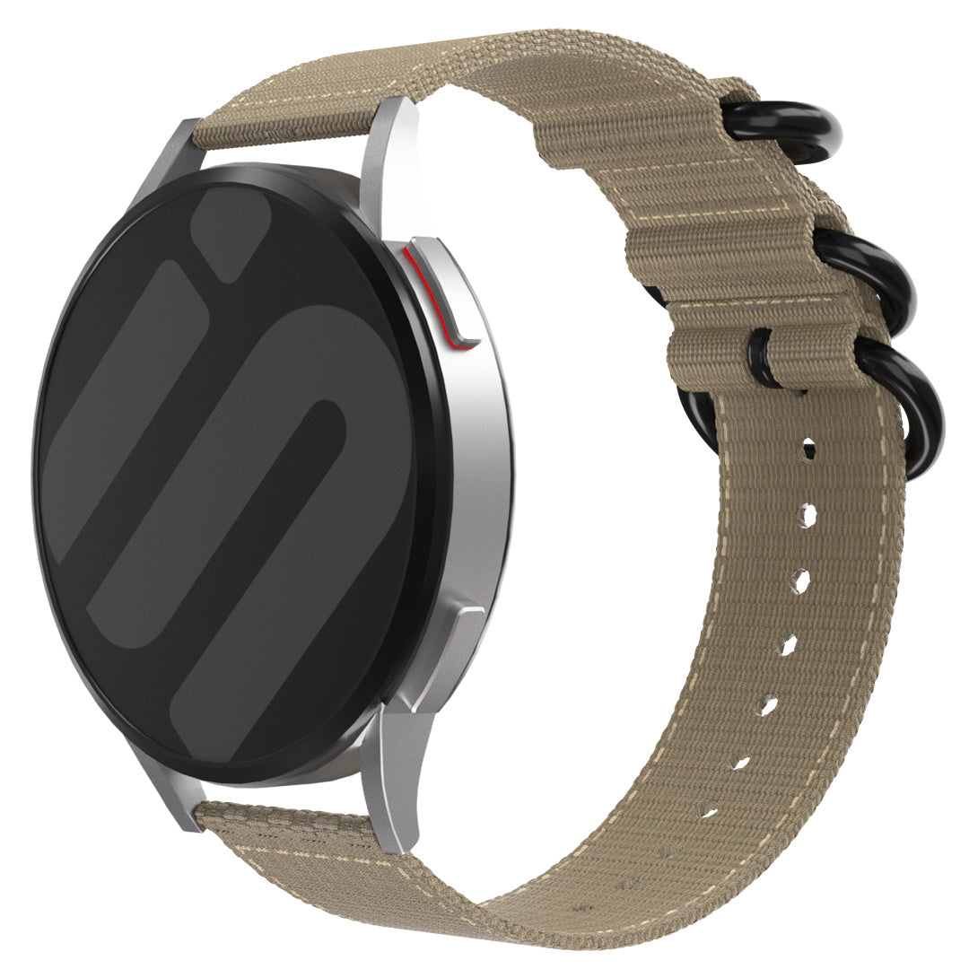 Bracelet nylon à boucle Huawei Watch GT 7 - 46mm (kaki)