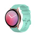 Bracelet silicone luxe Samsung Galaxy Watch Active (aqua)