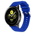 Bracelet silicone Samsung Galaxy Watch Active (bleu)