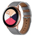 Bracelet cuir Samsung Galaxy Watch Active (gris)