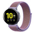 Bracelet nylon Samsung Galaxy Watch Active (lilas)