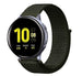 Bracelet nylon Samsung Galaxy Watch Active (vert foncé)