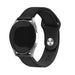 Bracelet hybride cuir Samsung Galaxy Watch Active (noir)