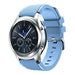 Bracelet silicone Samsung Gear S3 (bleu sable)