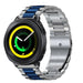 Bracelet acier Samsung Gear Sport (argent/bleu)