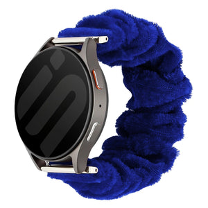 18mm scrunchie band blue