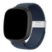 Bracelet tressé réglable Fitbit Sense (bleu foncé)