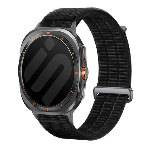 Bracelet nylon air Samsung Galaxy Watch Ultra 2 (noir)