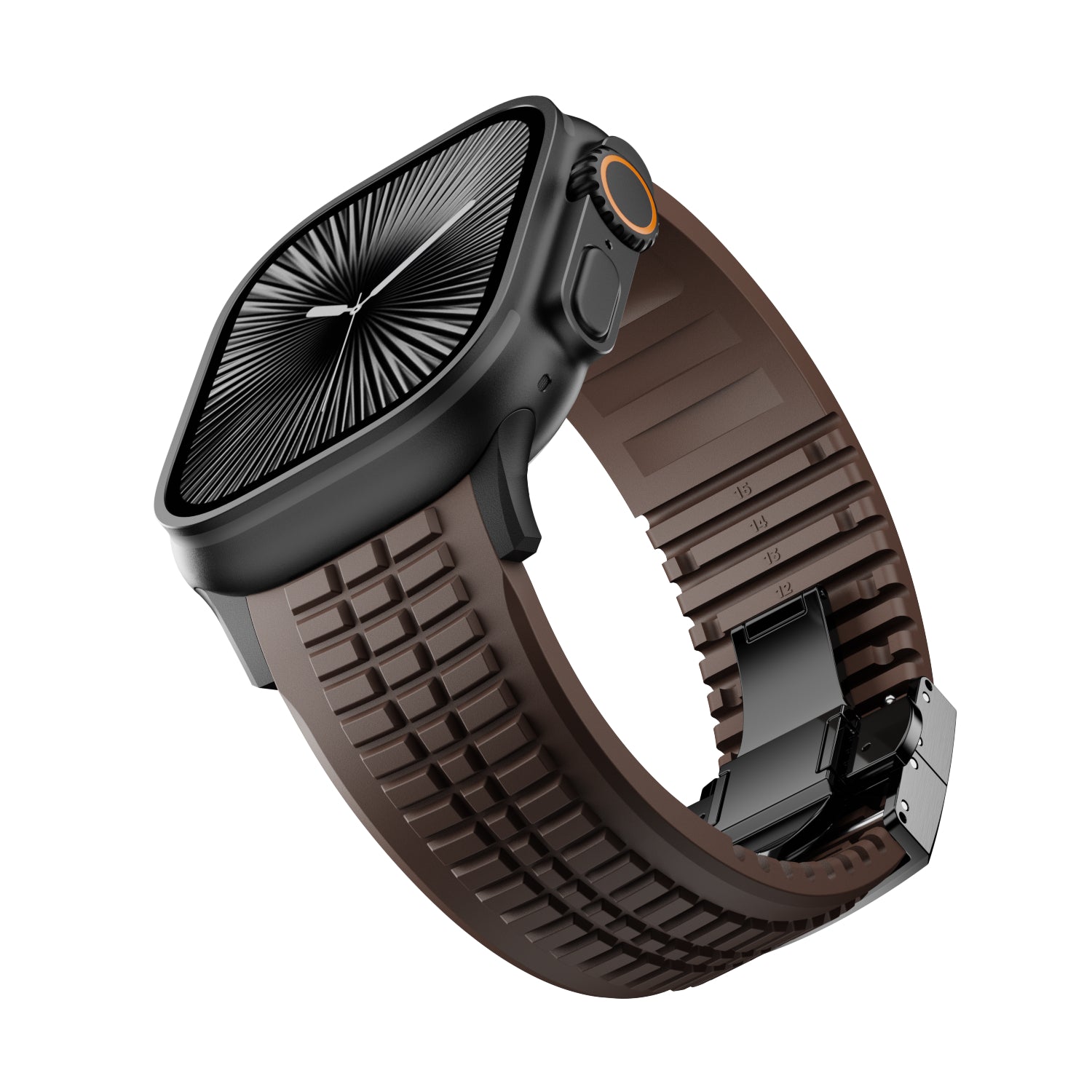 Apple Watch Ultra Premium Silicone Strap (Auburn)