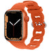 Bracelet silicone Apple Watch (orange)