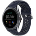 Bracelet silicone avec trous Fossil Gen 5e 44mm (bleu foncé)