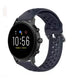 Bracelet silicone avec trous Fossil Gen 5 (bleu foncé)