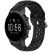 Fossil Gen 5 Perforated Silicone Strap (Black)