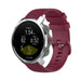 Bracelet silicone Polar Grit X (rouge foncé)