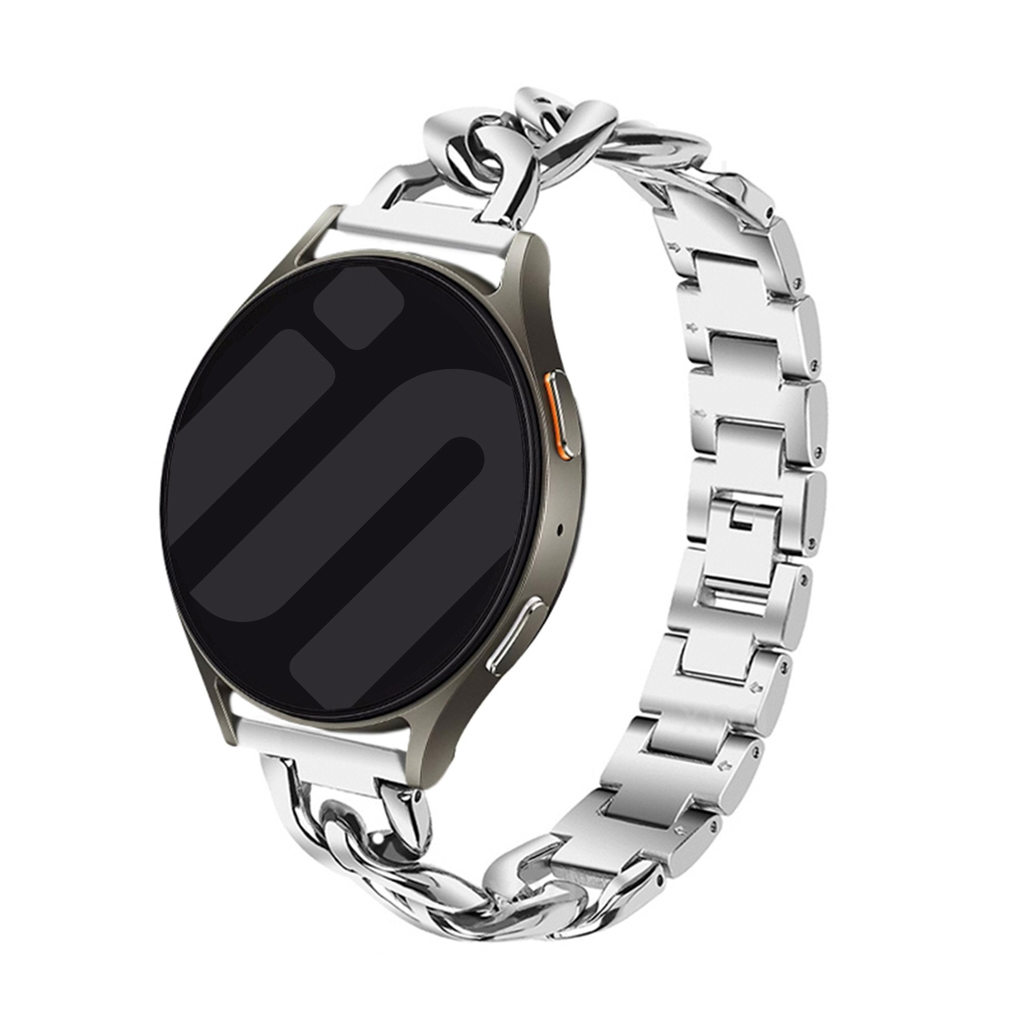 Bracelet chaîne acier Samsung Galaxy Watch 5 - 40mm (argent)
