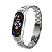 Bracelet acier Xiaomi Mi Band 7 (argent)