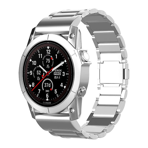 Bracelet titane magnétique Garmin Quatix 8 Pro - 47mm (argent)