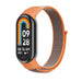 Bracelet en nylon Xiaomi Smart Band 8 (orange-marron)