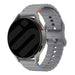 Bracelet silicone Wave Amazfit Bip 6 (foncé gris)