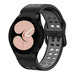 Bracelet sport carré Samsung Galaxy Watch 4 44mm (noir/gris)