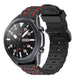 Bracelet sport boucle Galaxy Watch 3 45mm (noir/rouge)