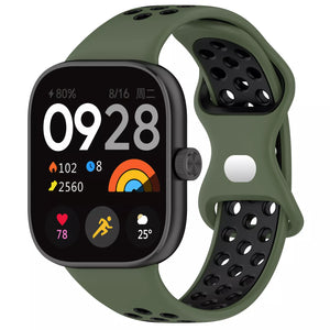 Bracelet sport Xiaomi Smart Band 9 Pro (vert olive/noir)