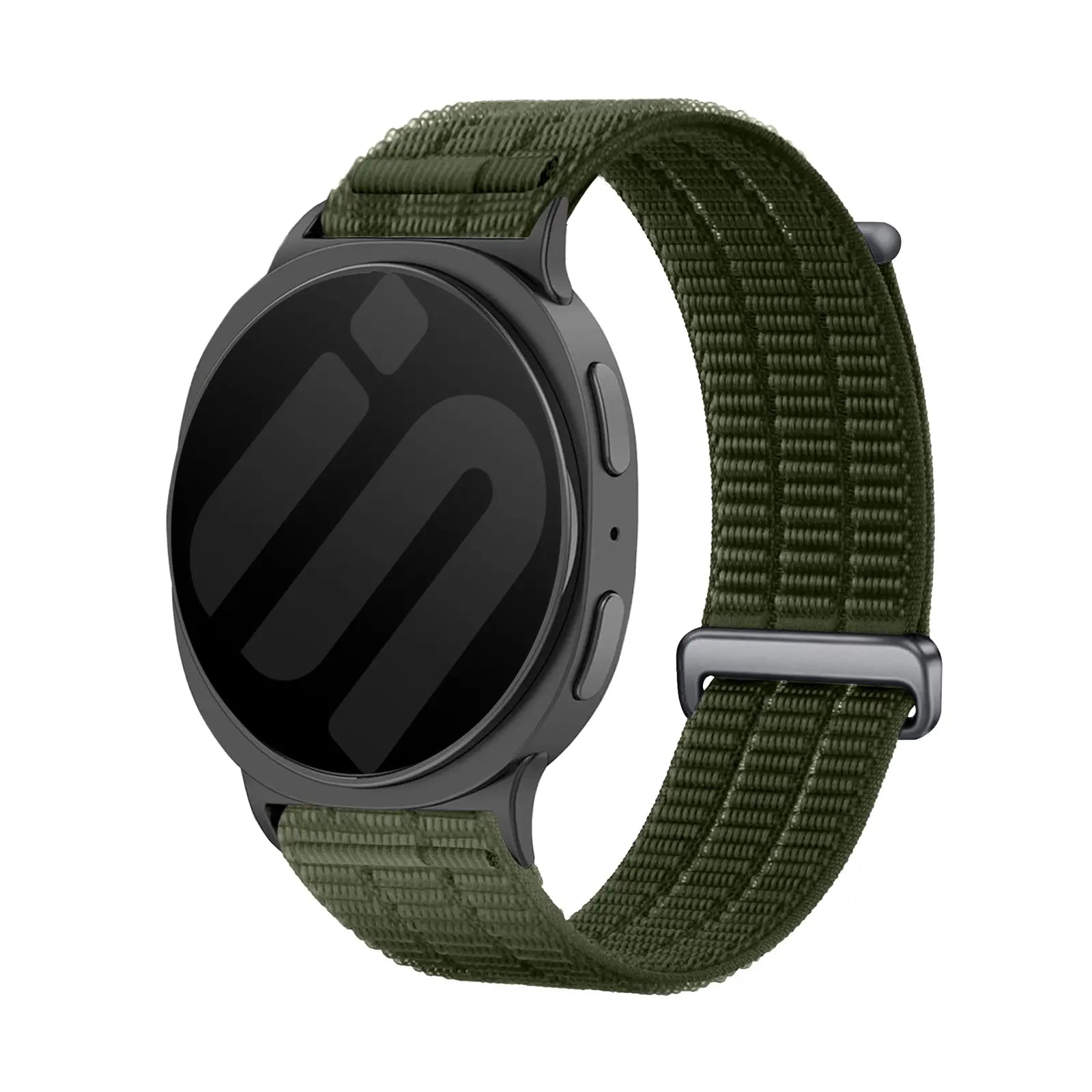 Samsung Galaxy Watch 9 - 44mm Nylon Air Strap (Dark Green)