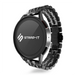 Bracelet acier duo Fossil Gen 5 (noir/argent)