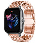 Bracelet acier dragon Amazfit GTS 3 (or rose)