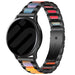 Bracelet résine et acier Amazfit GTS 4 (noir/coloré)
