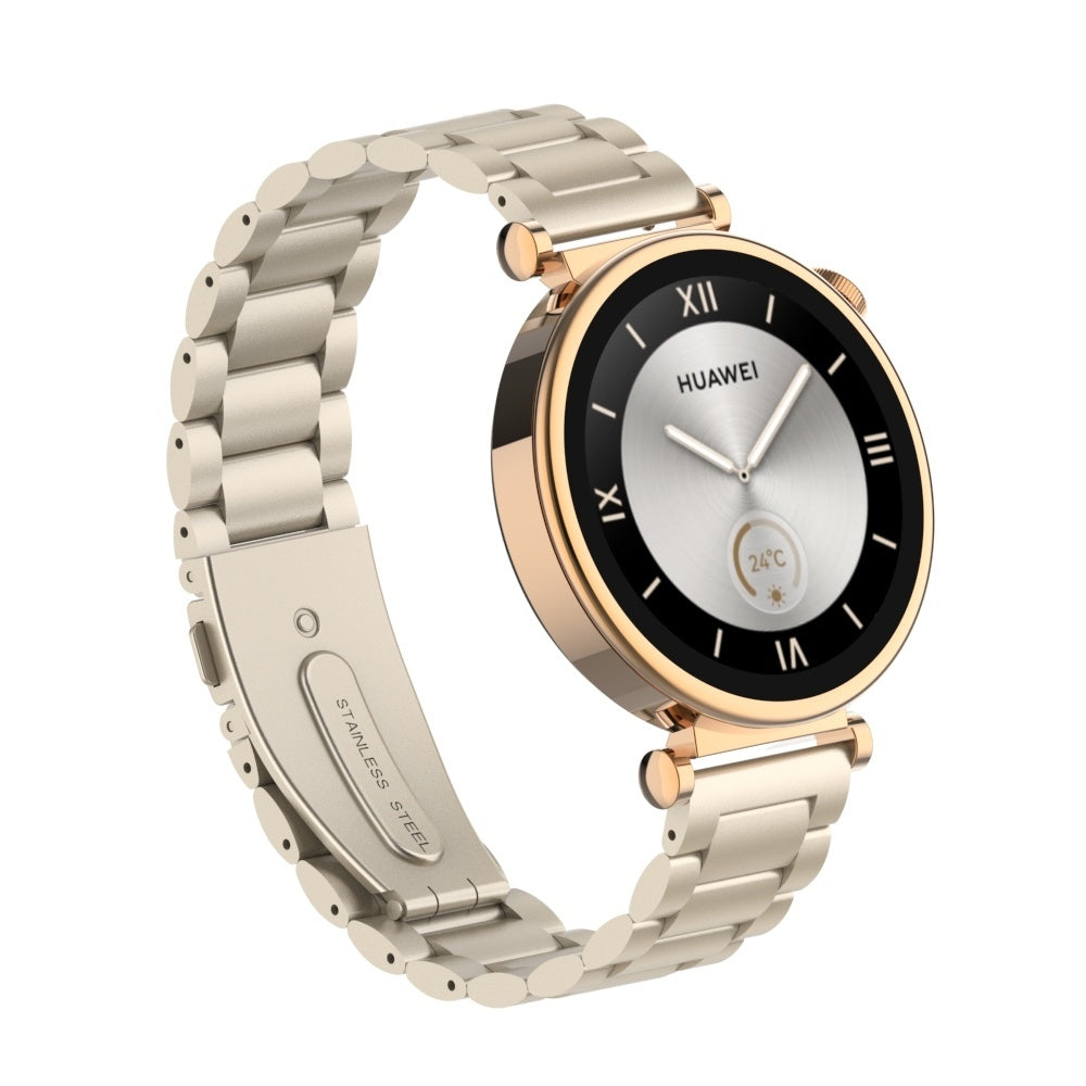 Bracelet acier Huawei Watch 5 - 42mm (lumière stellaire)