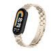 Bracelet acier Xiaomi Smart Band 8 (lumière stellaire)