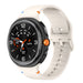 Bracelet silicone Samsung Galaxy Watch 8 Classic (lumière stellaire)
