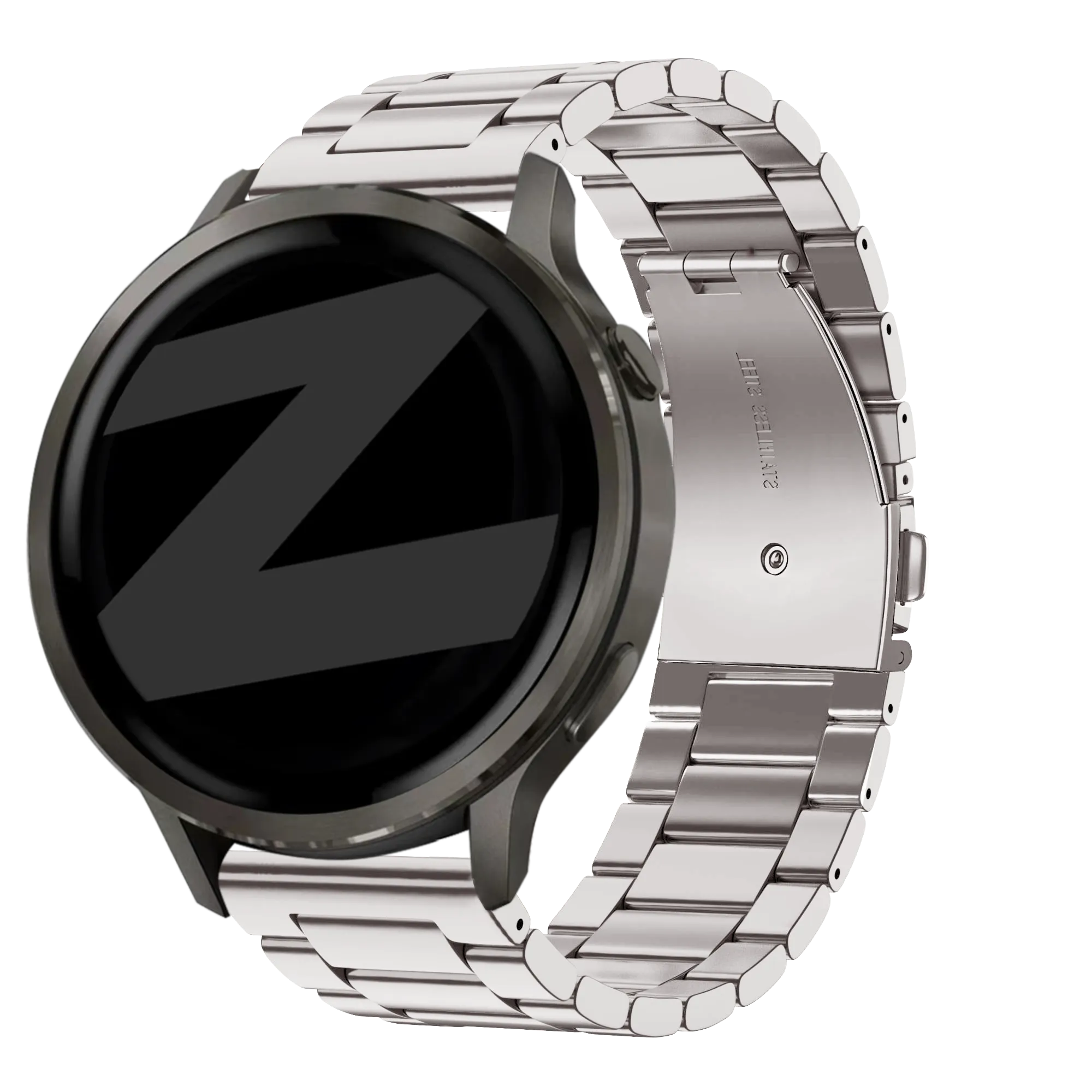 Bandz Bracelet acier 'Classic' Garmin Venu SQ (lumière stellaire)