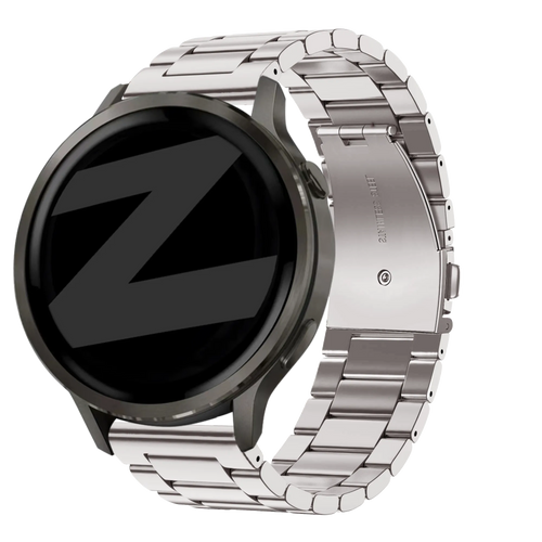 Bandz Bracelet acier 'Classic' Garmin Venu (lumière stellaire)