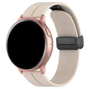 Bracelet silicone avec boucle Withings ScanWatch 2 - 42mm (lumière stellaire)