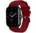 Bracelet silicone Amazfit GTS 2 (bordeaux)