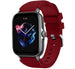 Bracelet silicone Amazfit GTS 3 (bordeaux)