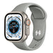Bracelet silicone Apple Watch Ultra (gris)
