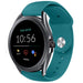 Fossil Gen 5e 44mm Sport Strap (Green-Blue)