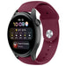 Bracelet sport Huawei Watch 3 (Pro) (bordeaux)