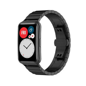 Bracelet metal Huawei Watch Fit SE (noir)