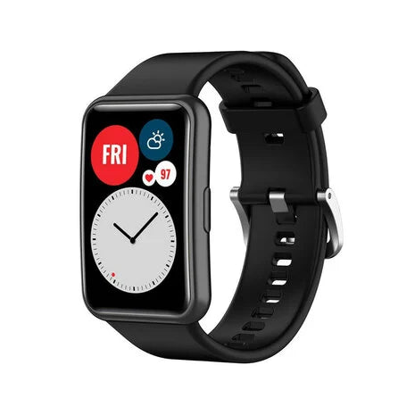 Huawei Watch Fit SE Silicone Strap (Black)