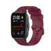 Bracelet silicone luxe Xiaomi Amazfit GTS (rouge foncé)