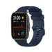 Bracelet silicone luxe Xiaomi Amazfit GTS (bleu foncé)