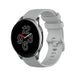 Bracelet silicone luxe OnePlus Watch (gris)