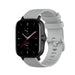Bracelet silicone luxe Xiaomi Amazfit GTS 2 (gris)