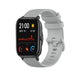 Bracelet silicone luxe Xiaomi Amazfit GTS (gris)