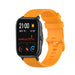 Bracelet silicone luxe Xiaomi Amazfit GTS (orange)